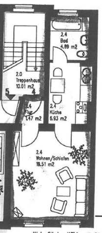 Attraktive 1-Zimmer Wohnung nahe Universitätszahnklinik - Foto 4