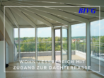 Wohnbereich mit Dachterrasse